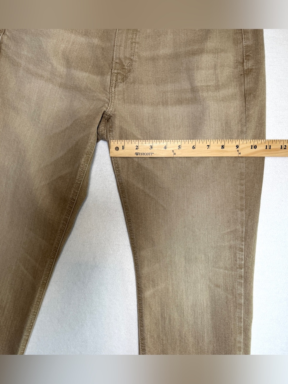 Levi's Men's Denizen 213 Straight Beige/Tan Actual Size 32 X 30 READ DESCRIPTION - Picture 6 of 10